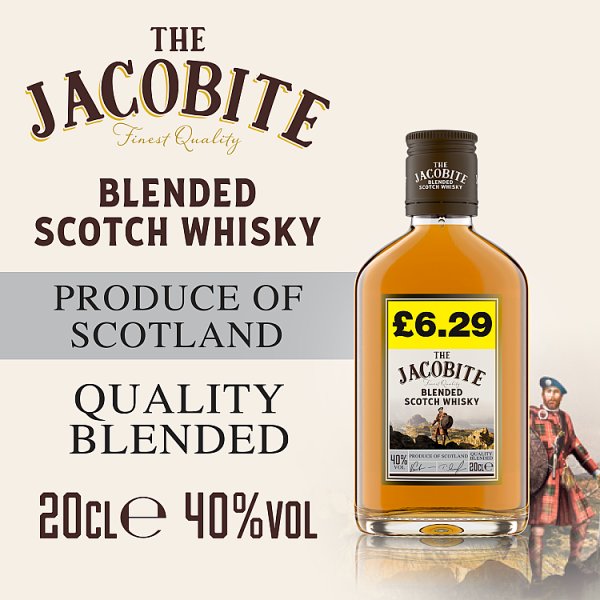 The Jacobite Blended Scotch Whisky 6 x 20cl