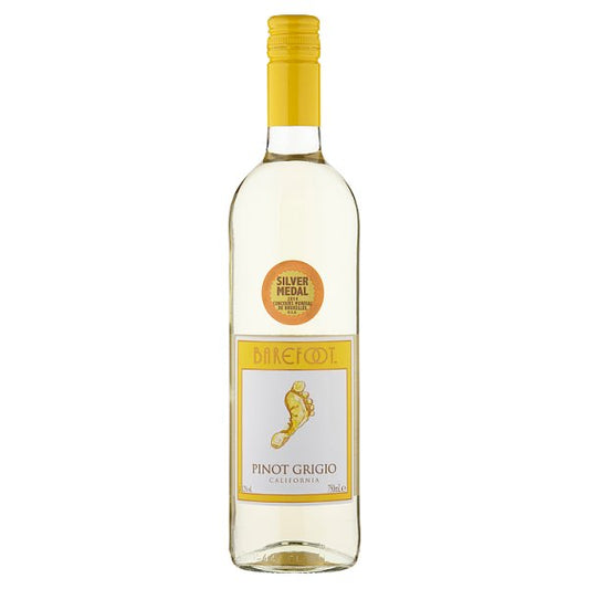Barefoot Pinot Grigio White Wine 6 x 750ml