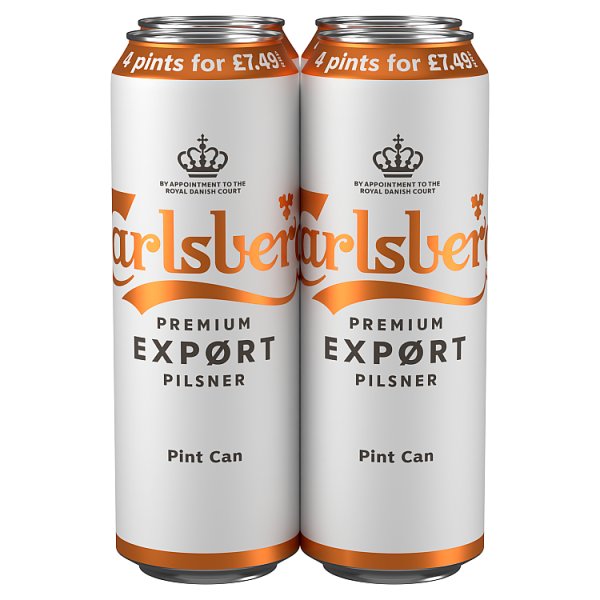Carlsberg Premium Expørt Pilsner 24 x 568ml