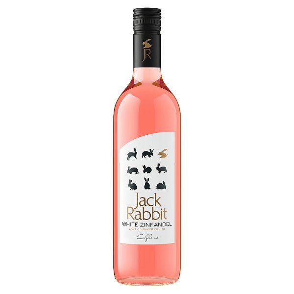 Jack Rabbit White Zinfandel Rosé Wine 6 x 75cl