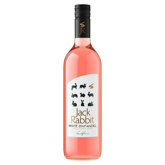 Jack Rabbit White Zinfandel Rosé Wine 6 x 75cl