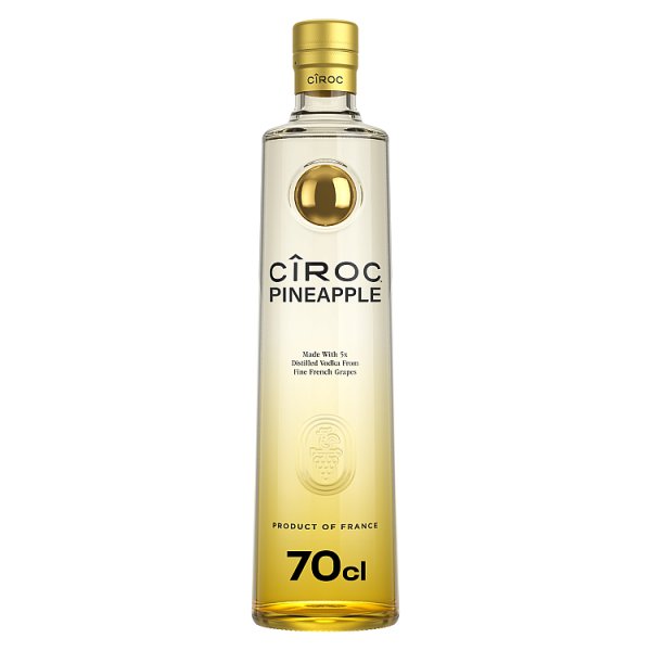 Cîroc Pineapple Vodka 37.5% Vol - 70cl Bottle