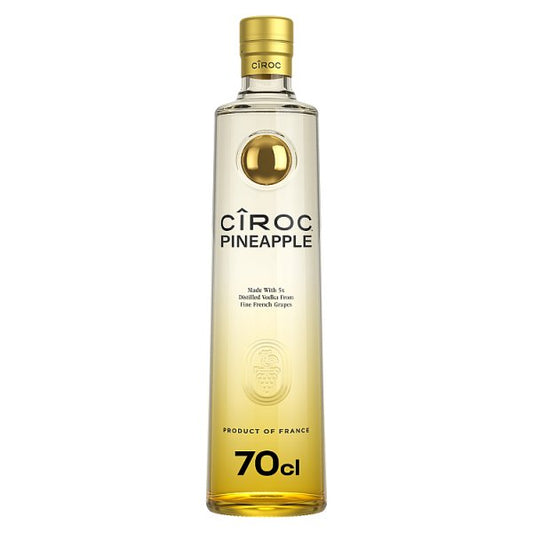 Cîroc Pineapple Vodka 37.5% Vol - 70cl Bottle