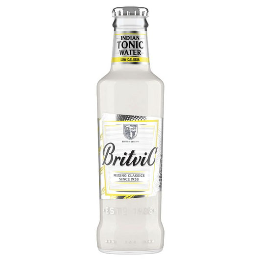 Britvic Indian Tonic Water Low Calorie Bottle 24 x 200ml NRB