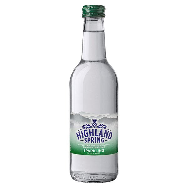 Highland Spring Sparkling Spring Water 24 x 330ml