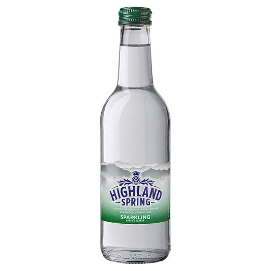 Highland Spring Sparkling Spring Water 24 x 330ml