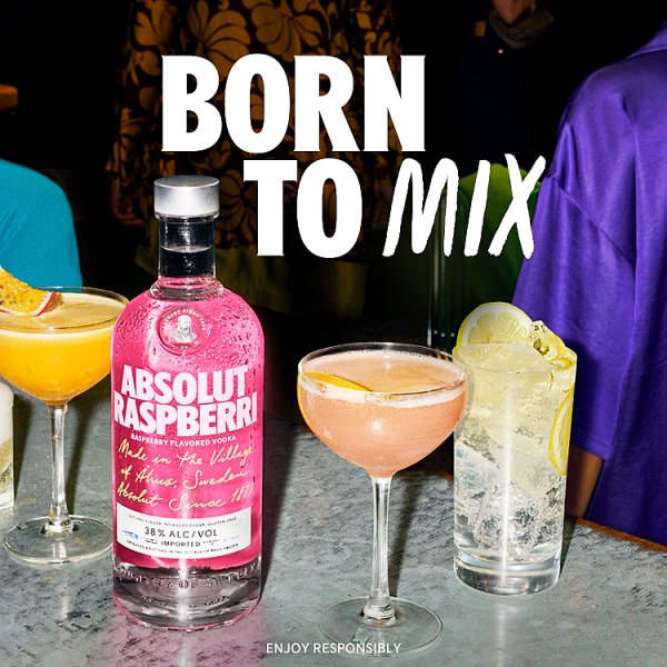 Absolut Raspberri Raspberry Flavoured Vodka 70cl