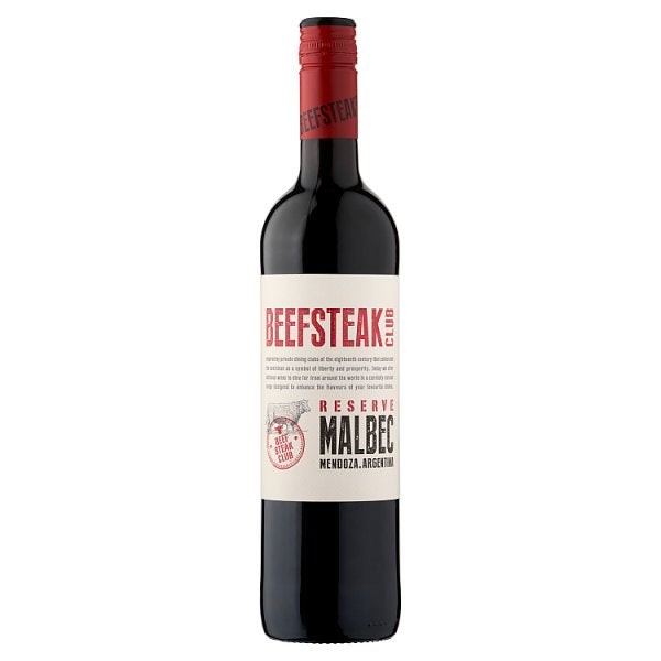 Beefsteak Club Reserve Malbec 6 x 750ml