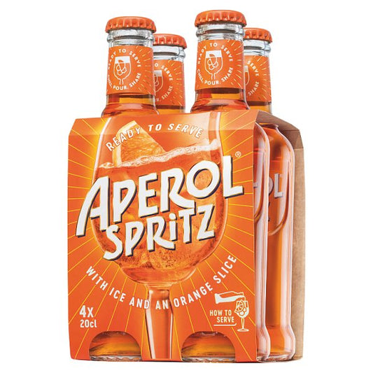 Aperol Spritz – Ready To Serve Aperitivo Drink, Multipack 24 x 20cl