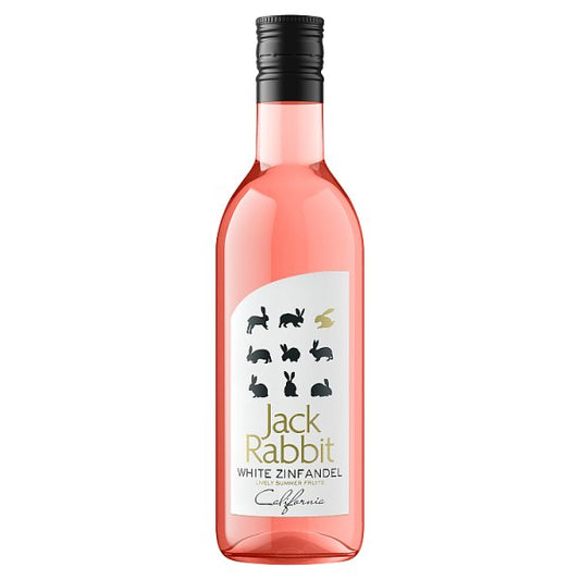 Jack Rabbit White Zinfandel Rosé Wine 12 x 187ml