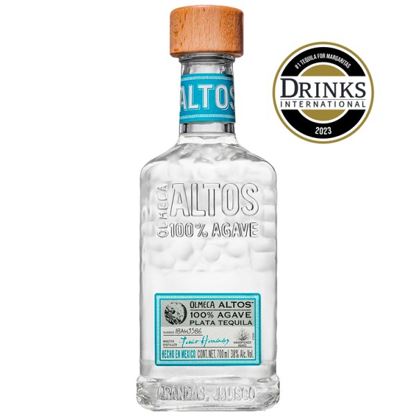 Olmeca Altos 100% Agave Plata Tequila - 70cl