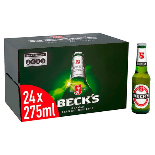 Beck's Beer 24 x 275ml