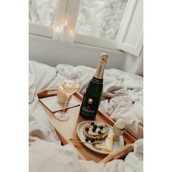 Lanson Champagne Le Black Création Label Brut 6 x 750ml