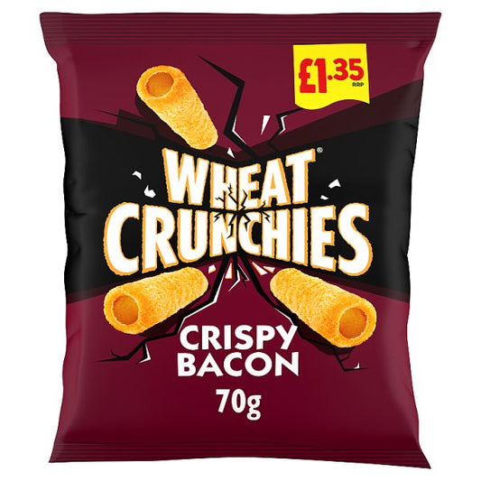 Wheat Crunchies Bacon Crisps 16 x 70g