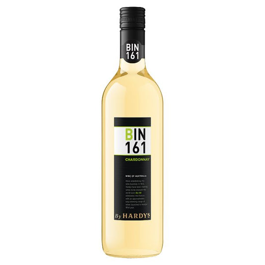 Bin 161 By Hardys Chardonnay White Wine 6 x 75cl