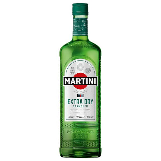 MARTINI Extra Dry Vermouth Aperitivo, 6 x 75cl Bottle