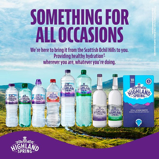 Highland Spring Still Spring Water 12 x 750ml