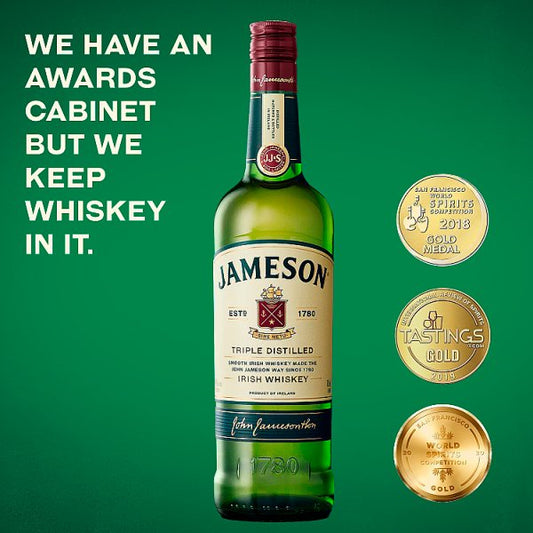 Jameson Triple Distilled Irish Whiskey 700ml