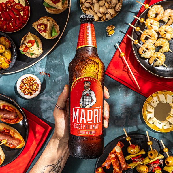 Madrí Excepcional Lager 12 x 660ml Bottle