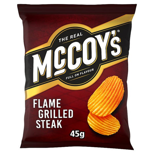 McCoy's Flame Grilled Steak Grab Bag Crisps 36 x 45g