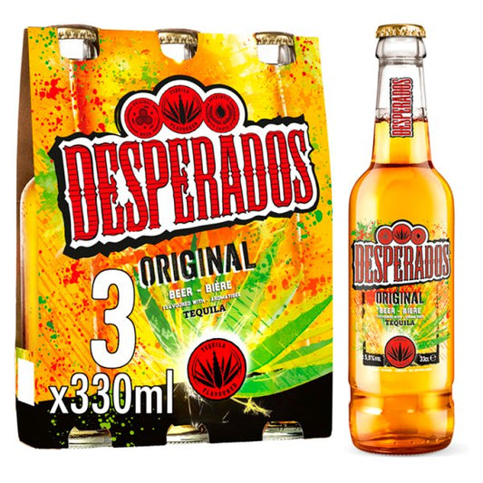 Desperados Original Beer Lager Bottles 24 x 330ml