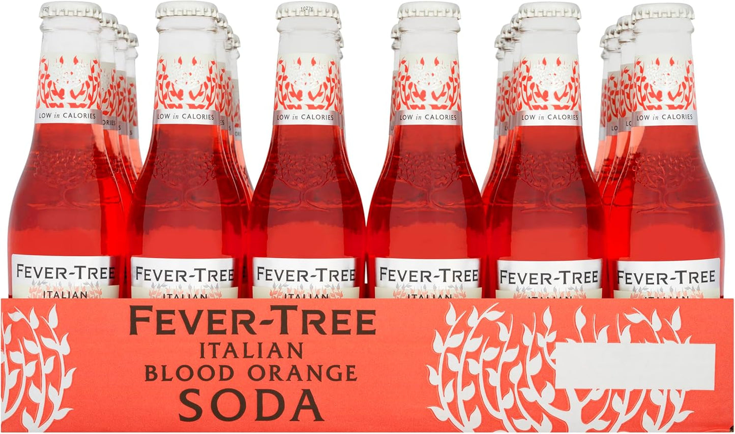 Fever-Tree Italian Blood Orange Soda Case of 24 x 200 ml