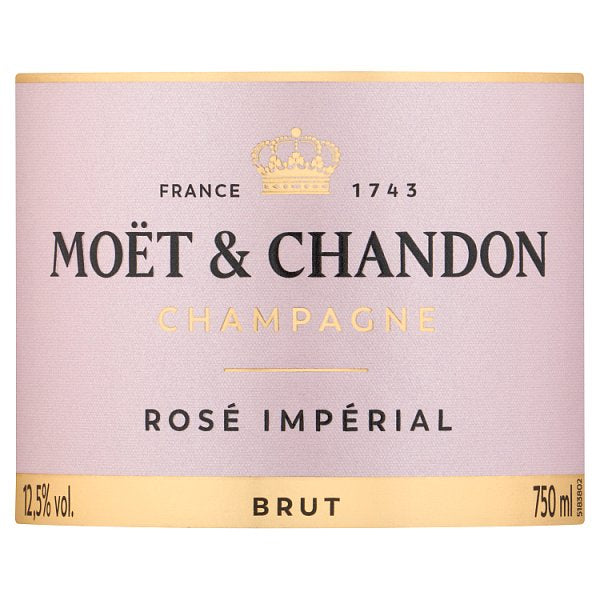 Moët & Chandon Champagne Rosé Impérial Brut 6 x 750ml