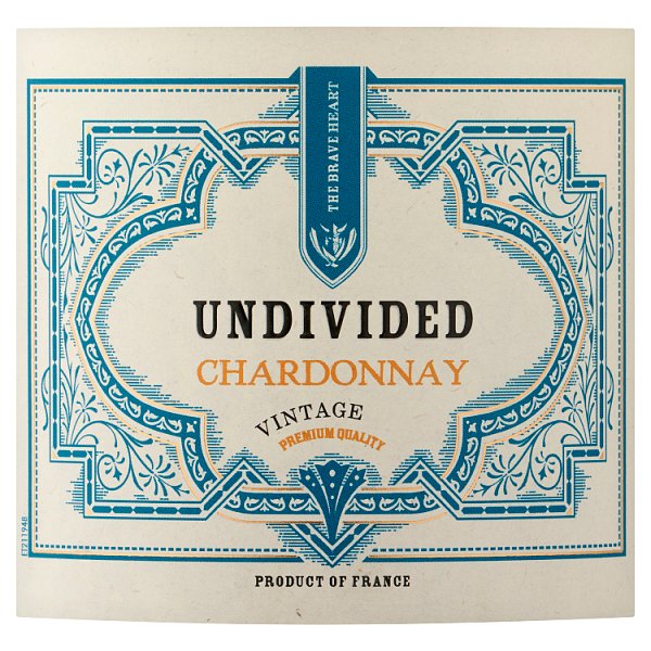 Undivided Chardonnay 6 x 75cl
