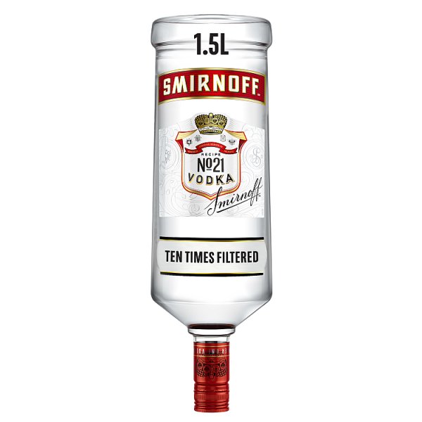 Smirnoff No. 21 Vodka 37.5% vol 1.5L