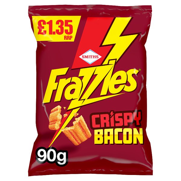 Frazzles Bacon Crisps Sharing Bag Crisps 18 x 90g