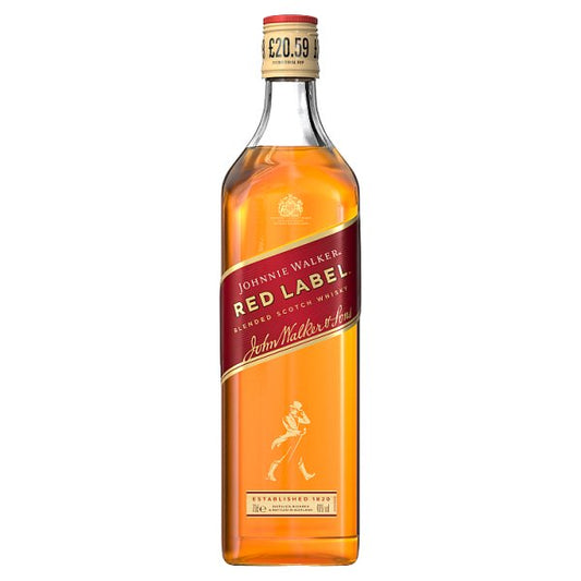 Johnnie Walker Red Label Blended Scotch Whisky 40% vol 70cl