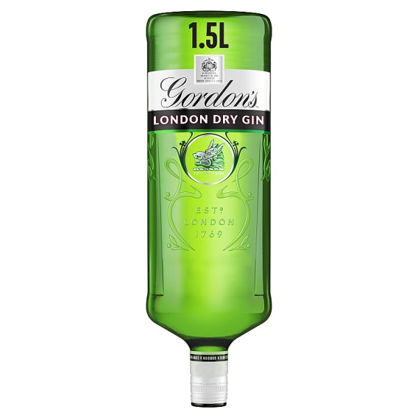 Gordon’s Special Dry London Gin 37.5% Vol - 1.5L Bottle