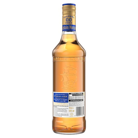 Captain Morgan Spiced Gold Alcohol Free Spirit 0.0% vol 70cl