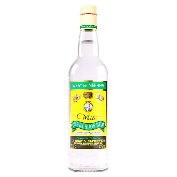 Wray & Nephew White Overproof Rum 70cl Bottle