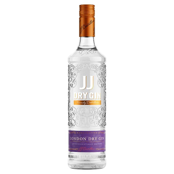 JJ London Dry Gin 70cl Bottle