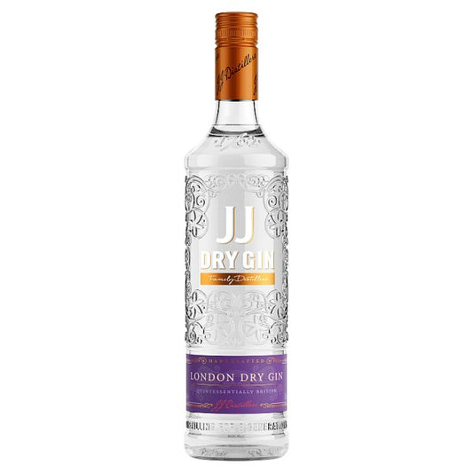 JJ London Dry Gin 70cl Bottle