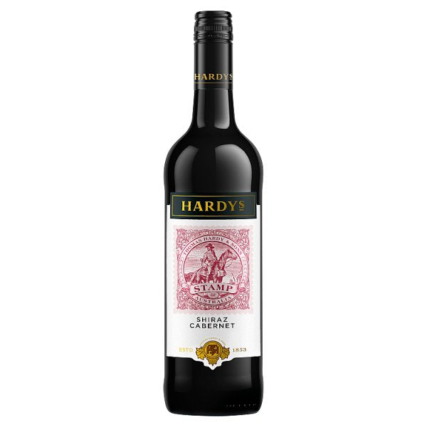 Hardys Stamp Shiraz Cabernet Red Wine 6 x 75cl