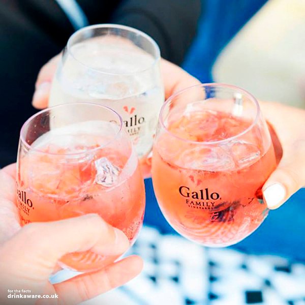 Gallo Family Vineyards White Zinfandel Rosé Wine 6 x 750ml