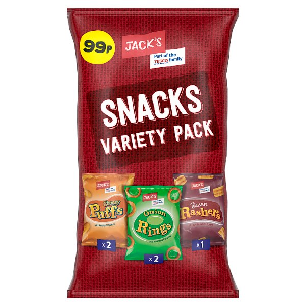 Jack's Snacks Variety Pack 50 x 16g