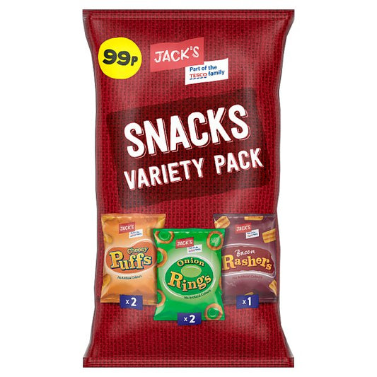 Jack's Snacks Variety Pack 50 x 16g