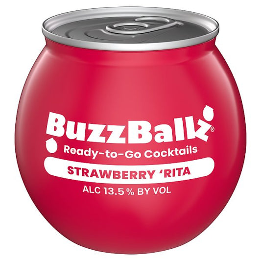 BuzzBallz Strawberry 'Rita Cocktails 12 x 200ml