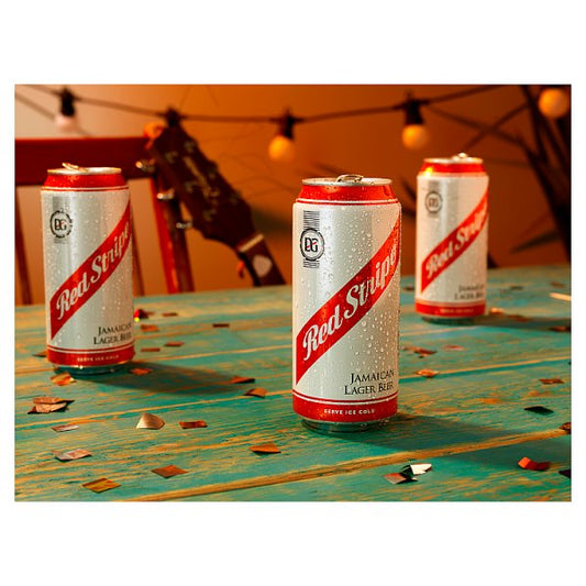 Red Stripe Jamaica Lager Beer Can 4.7% ABV 24 x 440ml