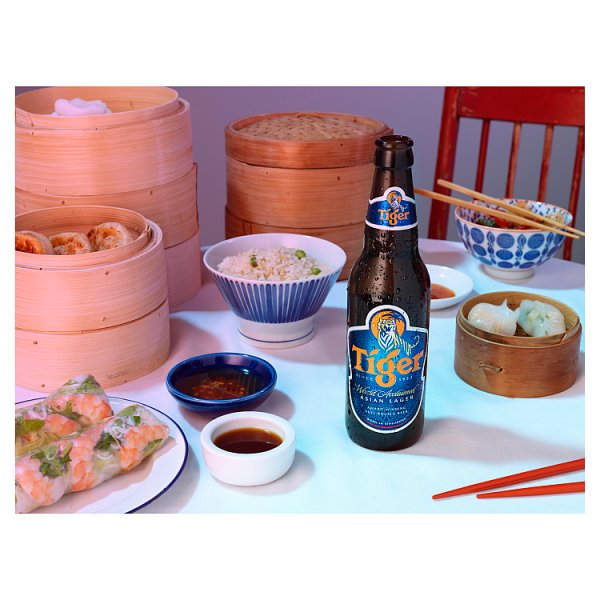 Tiger Asian Lager Beer Bottle 24 x 330ml