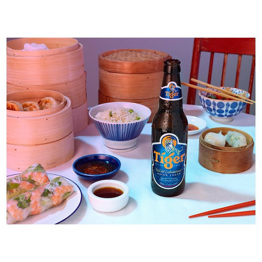 Tiger Asian Lager Beer Bottle 24 x 330ml