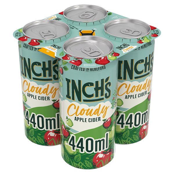 Inch's Cloudy Apple Cider Cans 24 x 440ml