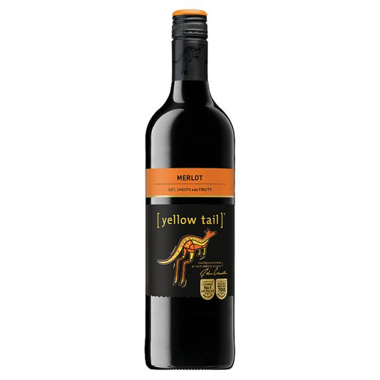 Yellow Tail Merlot Red Wine 6 x 750ml
