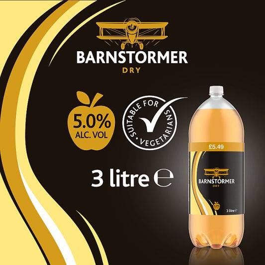 Barnstormer Dry 4 x 3Litre Bottle