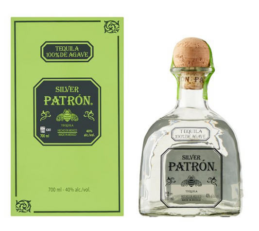 PATRÓN Silver Tequila, 70cl