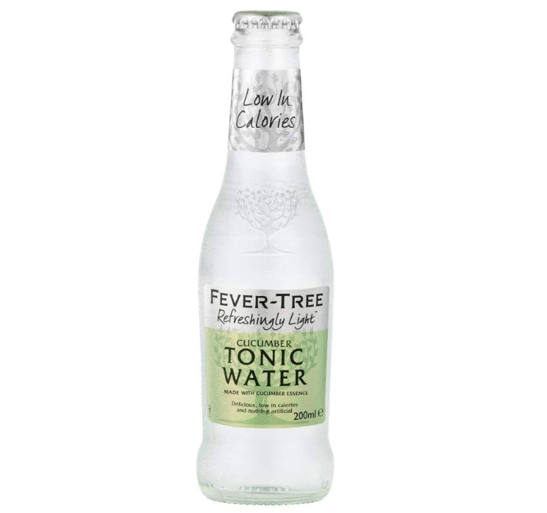 Fever Tree Refreshingly Light Cucumber Tonic 200ml 24 Pack