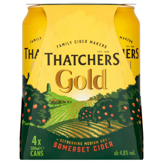 Thatchers Gold Somerset Cider 24 x 500ml